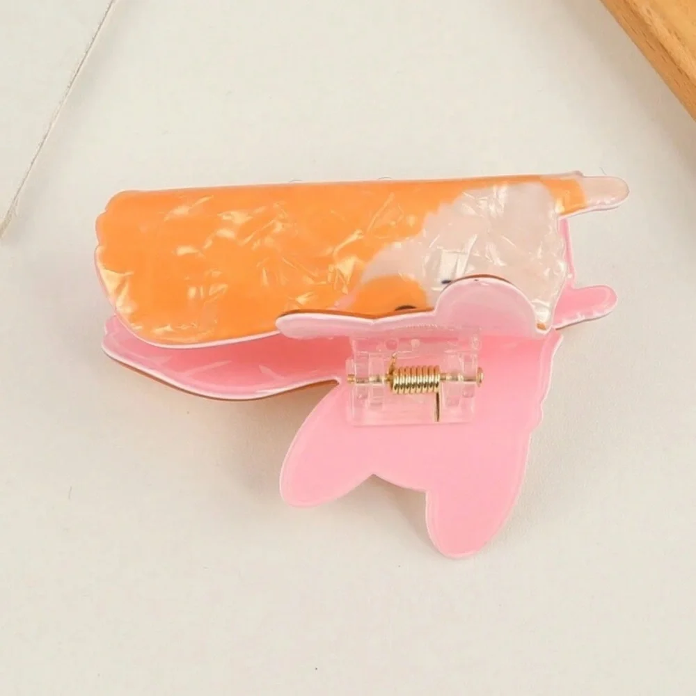 3/$22🩶  Corgi Dog Claw Clip Novelty Hair Accessory Acrylic Hair Clip Puppy NEW